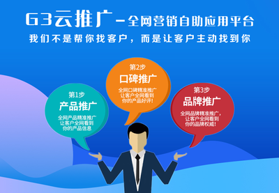 重庆简搜网络G3云推广帮助传统企业做好互联网营销