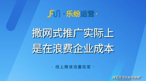 网络推广怎么才能提高企业效益 乐纷运营以服务行业为例