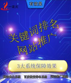 一定火3大系统保障网站排名优化